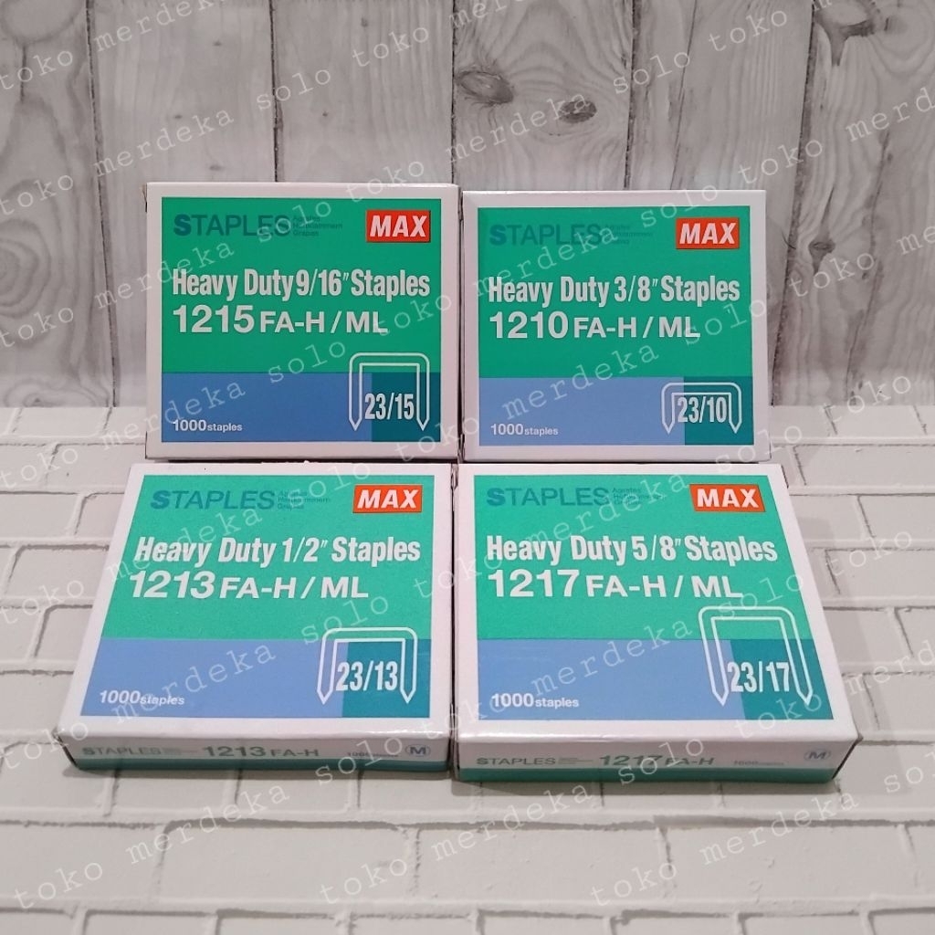 

Isi Stapler Max 1210