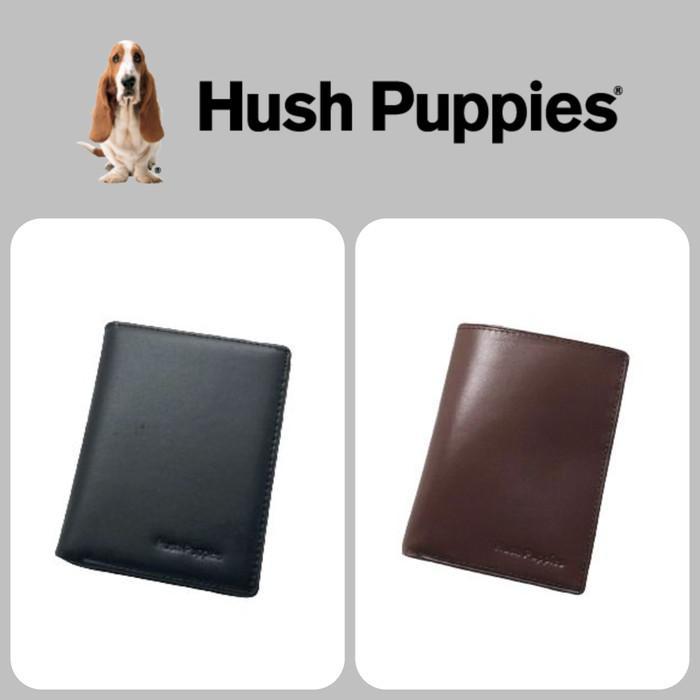 Hush Puppies Vertical Cow Leather wallet wilder 2 tri fold dompet kulit pria wanita hss