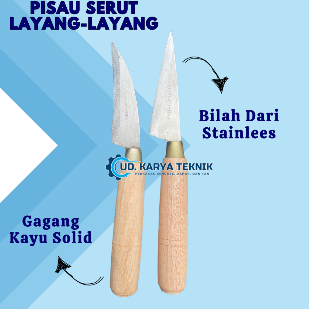 Pisau Serut Layang-Layang Stainlees / Pisau Serut