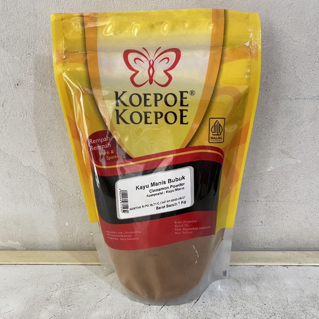 

Kayu manis bubuk koepoe koepoe 1 kg | cinnamon powder