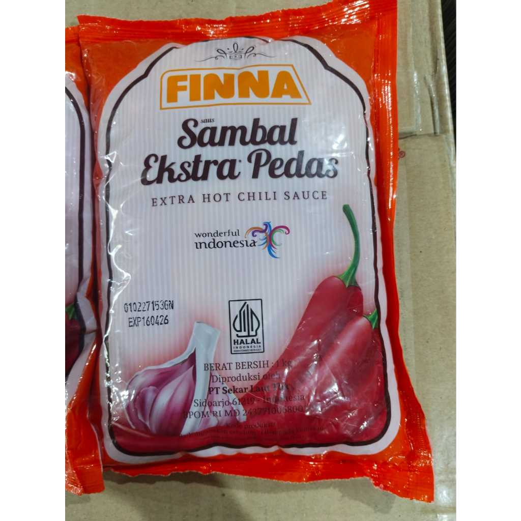 

Finna Sambal Cumi Pedas 1 kg