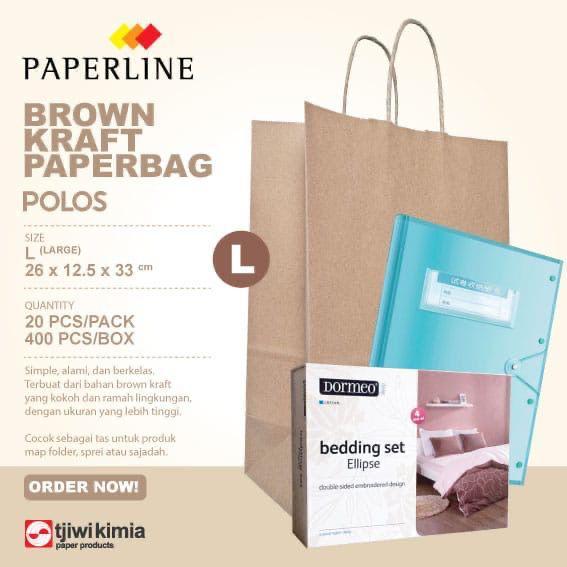 

PAPER BAG KRAFT POLOS PAPERLINE