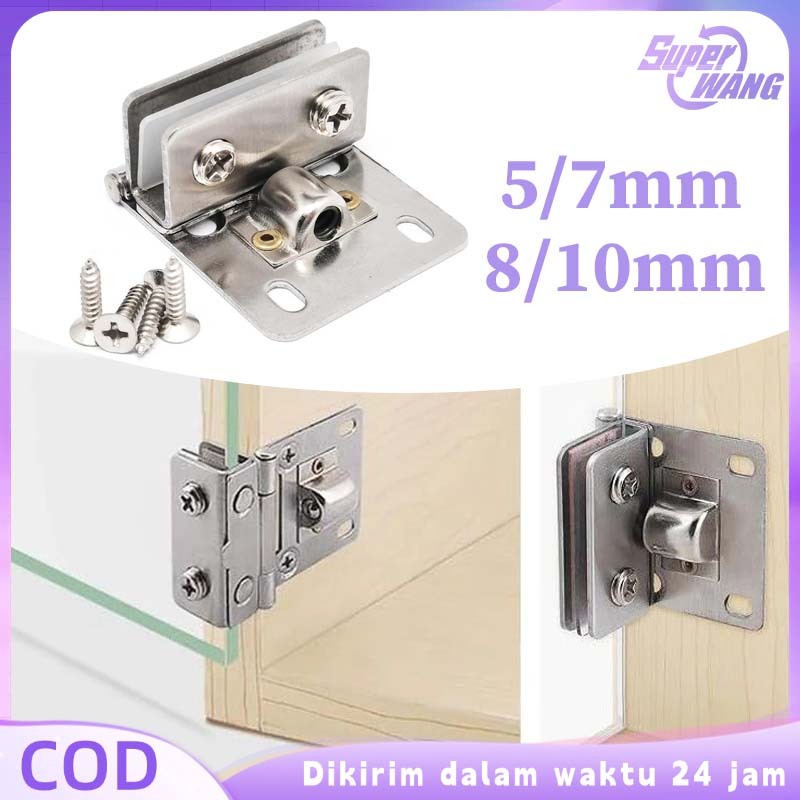 Engsel Lemari Kaca Jepit Stainless Engsel Jepit Kaca Engsel Penjepit Kaca Engsel Pintu Kaca Jepit