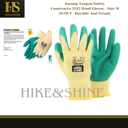 Safety Jogger Gloves Constructo 3243 Sarung Tangan Safety Jogger