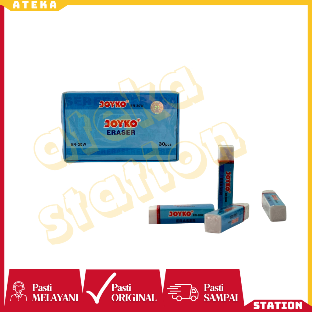 

Penghapus Pensil Sedang JOYKO ER30W EB30 (10PCS)