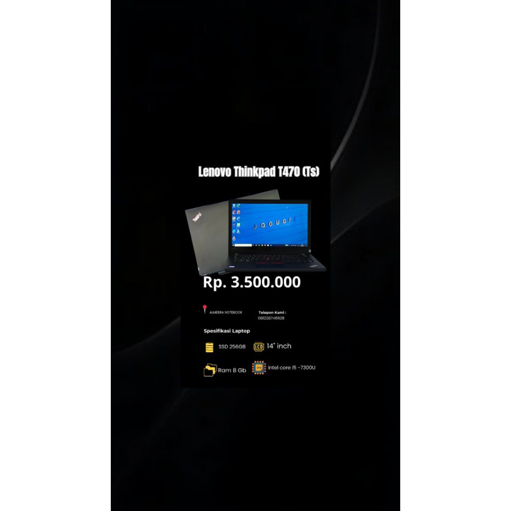 Lenovo Thinkpad T470 (Ts)
