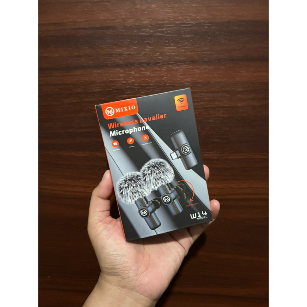 Microphone Wireless Mixio W14 (Adapter Ligtning/IOS)