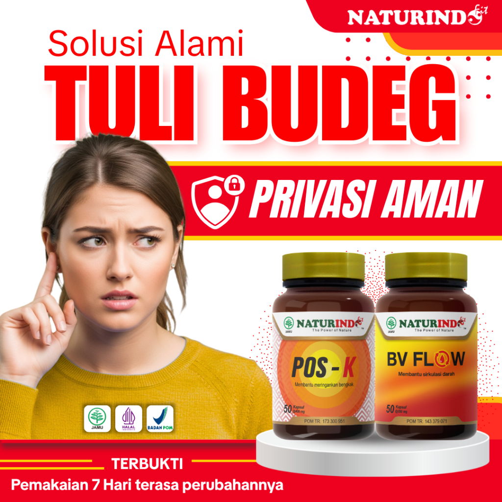Obat Herbal Budeg Menahun Tanpa Perih Atasi Gangguan Tuli Pendengaran Ampuh Tinnitus Telinga Bernana