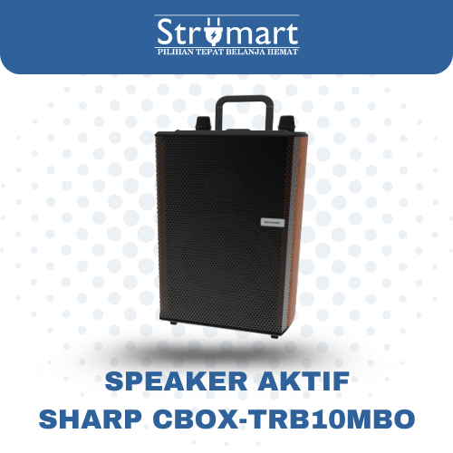 SPEAKER ACTIVE SHARP 10 INCH CBOX-TRB10MBO