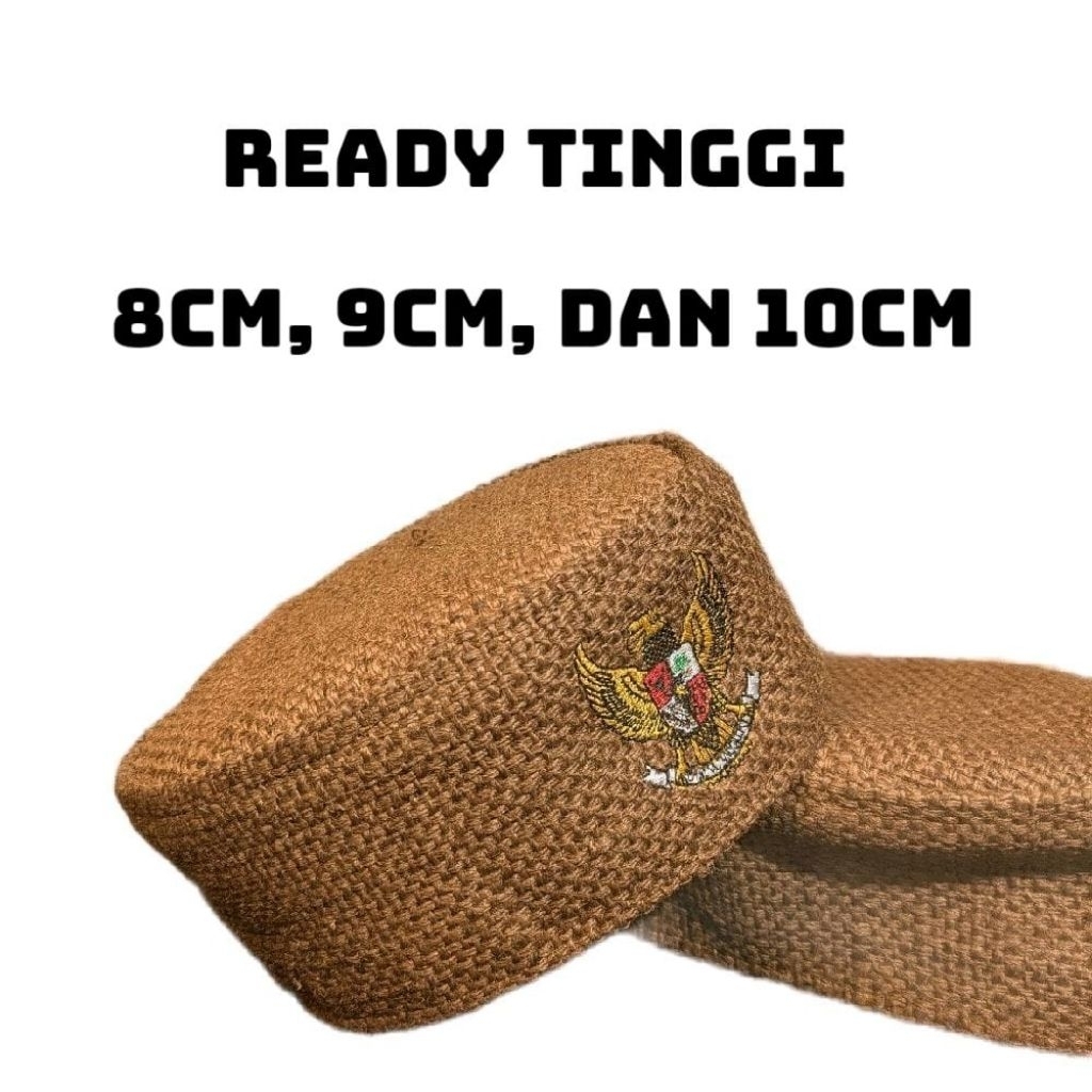 Peci Goni Motif Garuda