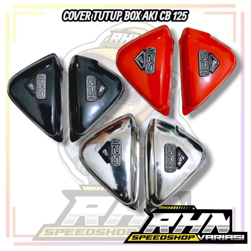 TUTUP COVER BOX AKI CB 125 COVER ACCU CB 125 TUTUP BOX AKI CB 125