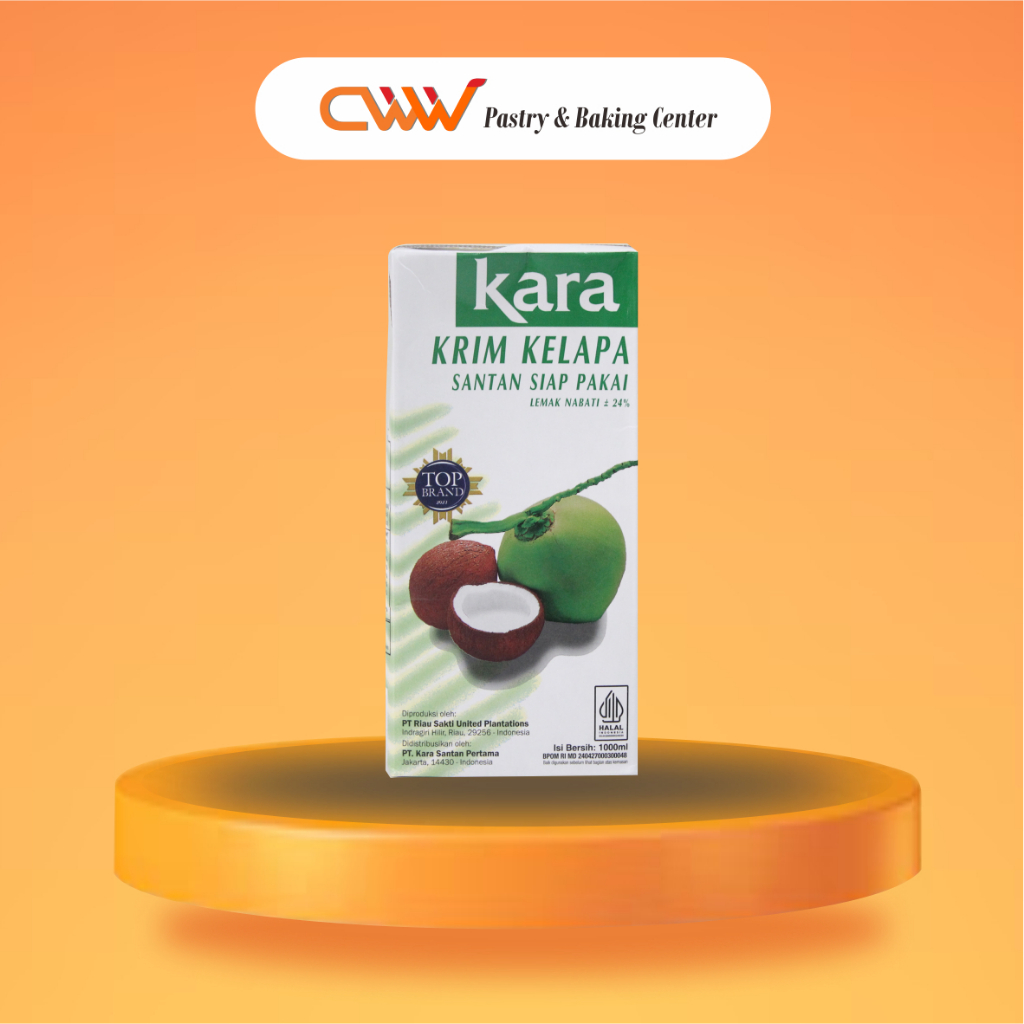 

Kara Santan Kelapa Cair Gurih Instan Siap Pakai 1L Krim Coconut Cream Premium Masakan Kuah