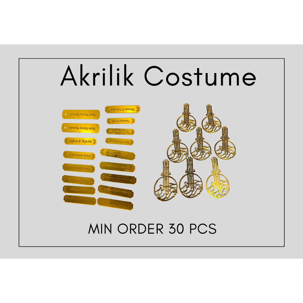 

LABEL30PCSAKRILIK/LABELAKRILIK/LABELHIJAB/AKRILIKCOSTUME/LOGOAKRILIKISI 30PCS/AKRILIK