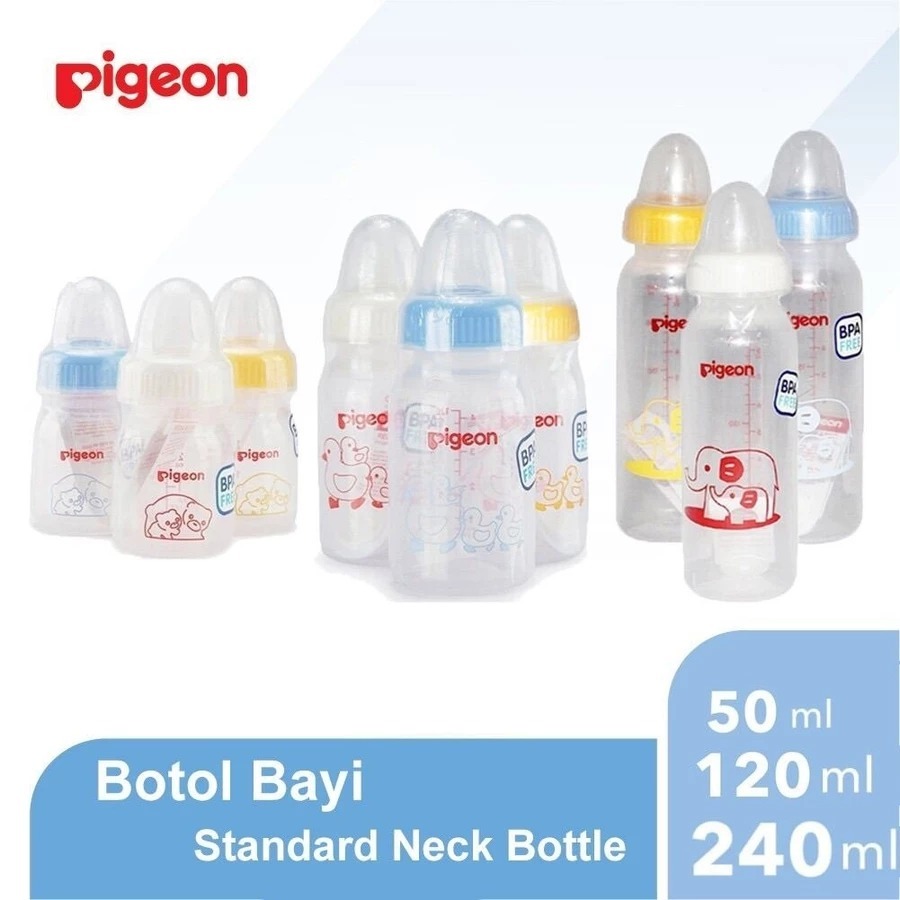❤BabyYank❤ Pigeon Botol Susu Bayi Assorted Standard | Dot Nipple Original Pigeon