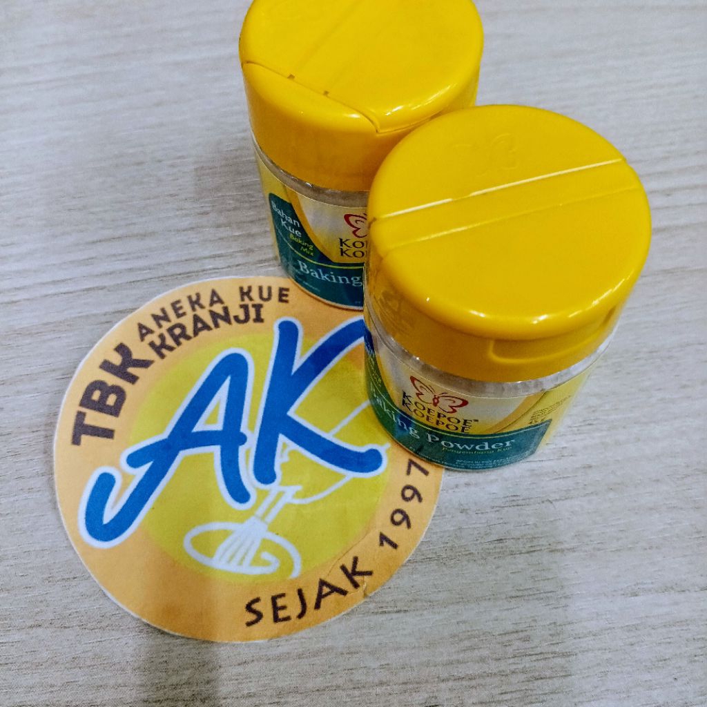 

Koepoe-koepoe Baking powder / baking powder kupu-kupu