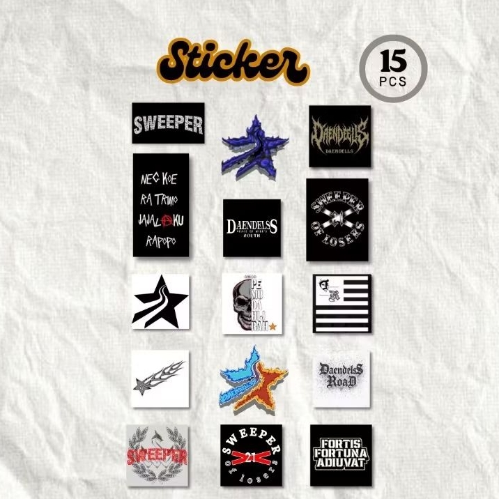 

Stiker Sweeper21 Daendles Road Glosy Murah, Salvador, Kaca-Helm-Hp