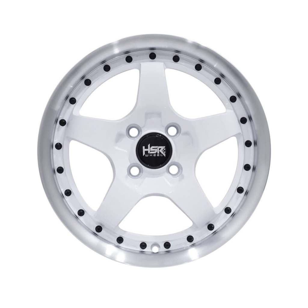 Velg Mobil Honda Freed Ring 15 Lubang 4 White polish