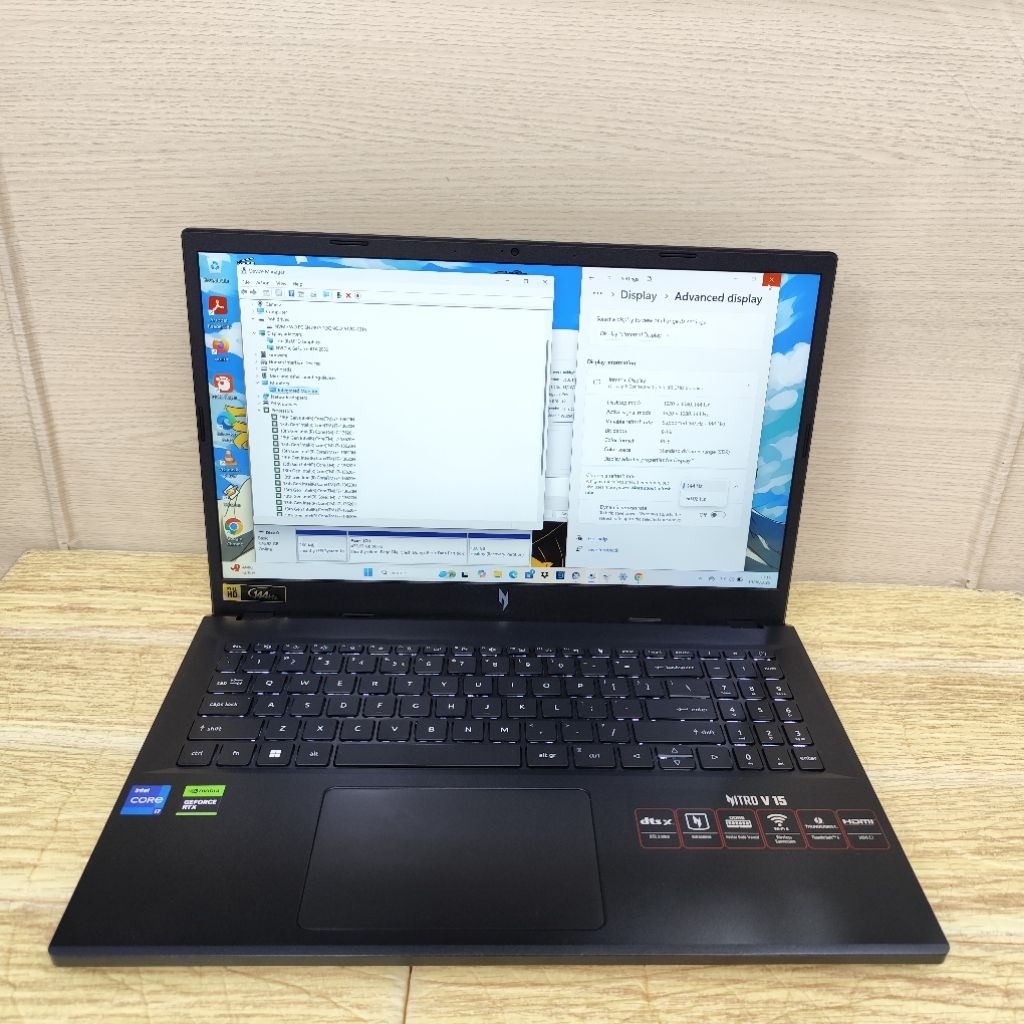 Laptop Second Acer Nitro V 15 Anv15-51 Core i7-13620h Ram 16gb Ssd 512gb Rtx 2050