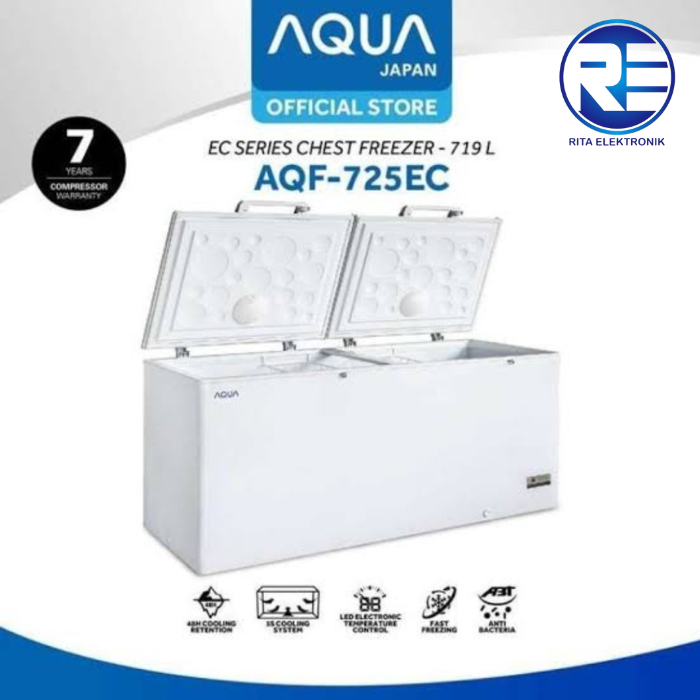 Aqua Frizer Box Kapasitas 719 Liter AQF 725EC