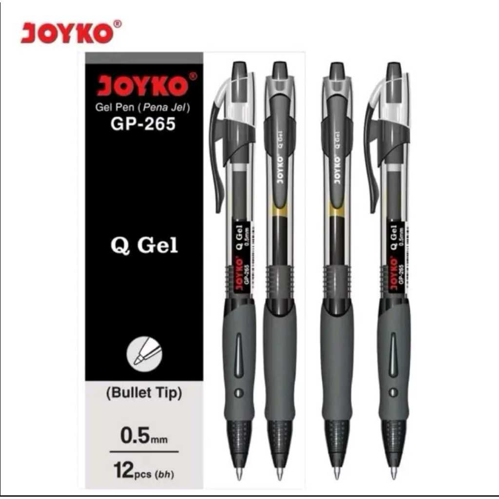 

GEL PEN / PEN GEL JOYKO GP-265 (1 BOX ISI 12PCS)