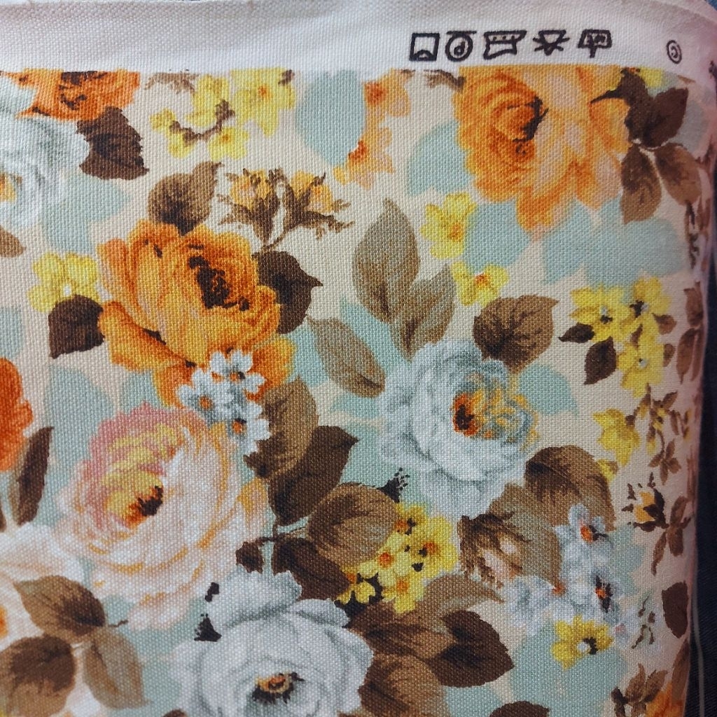 kain kanvas premium  - kain kanvas motif Jepang  - kain kanvas meteran  - kain kanvas tebel