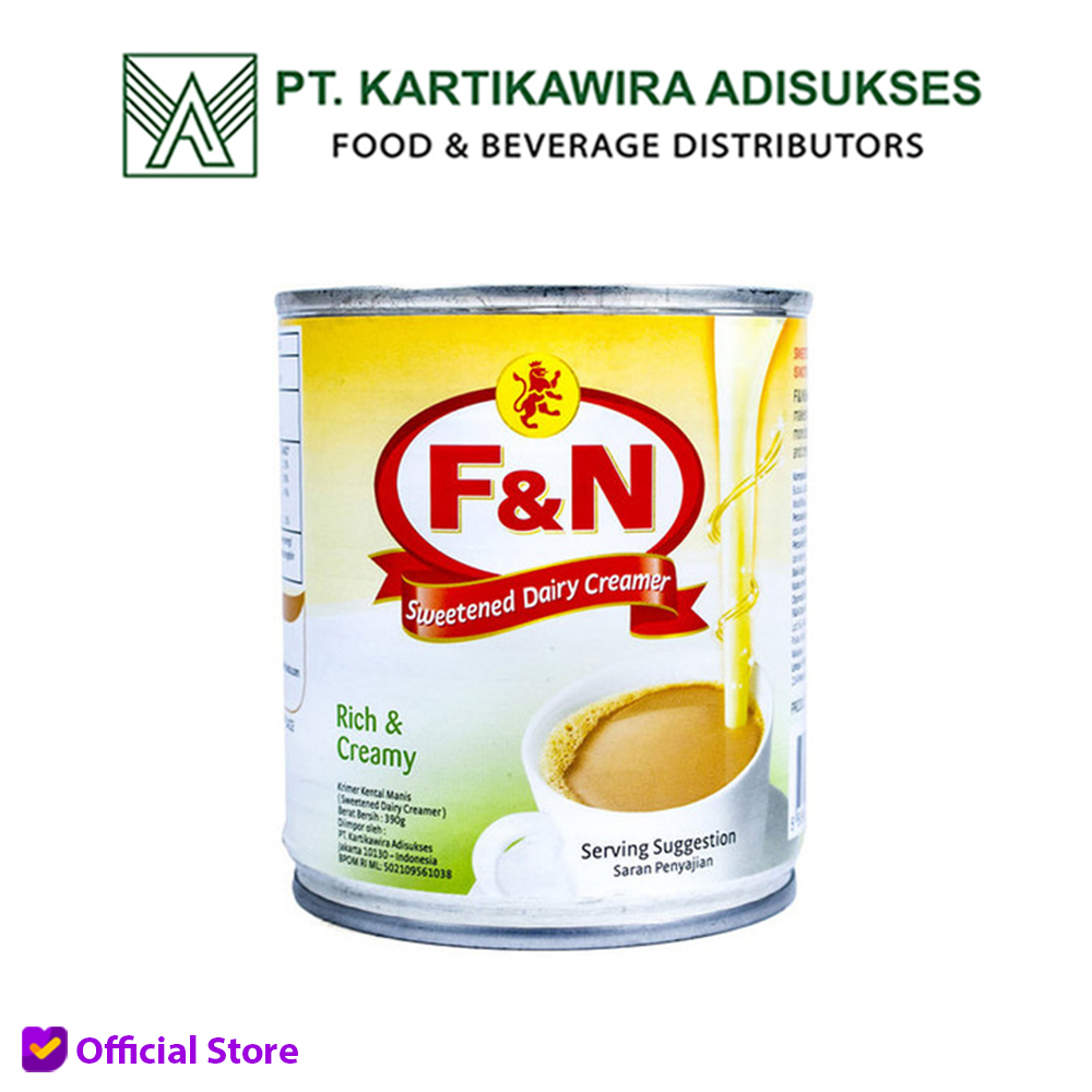 

F&N Sweetened Dairy Creamer 390gram Susu Rich & Creamy