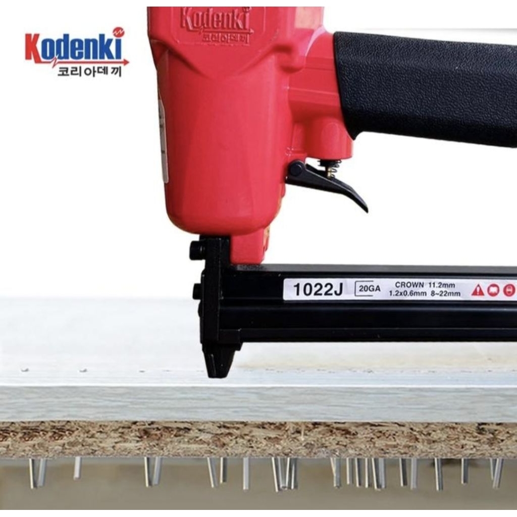 

Kodenki 1022J Mesin Air Nailer Gun Paku Tembak U Staples Stapler Angin