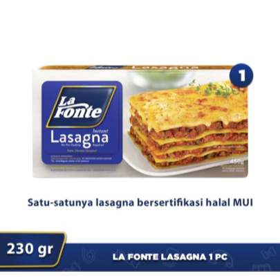 

LA FONTE LASAGNA INSTANT 230gr