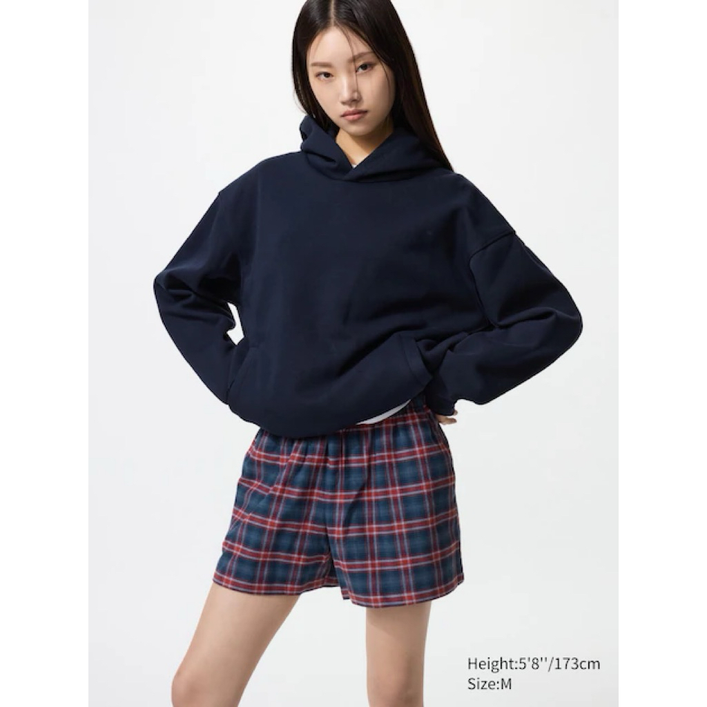 SALE WOMEN Celana Pendek Flannel UNIQLO
