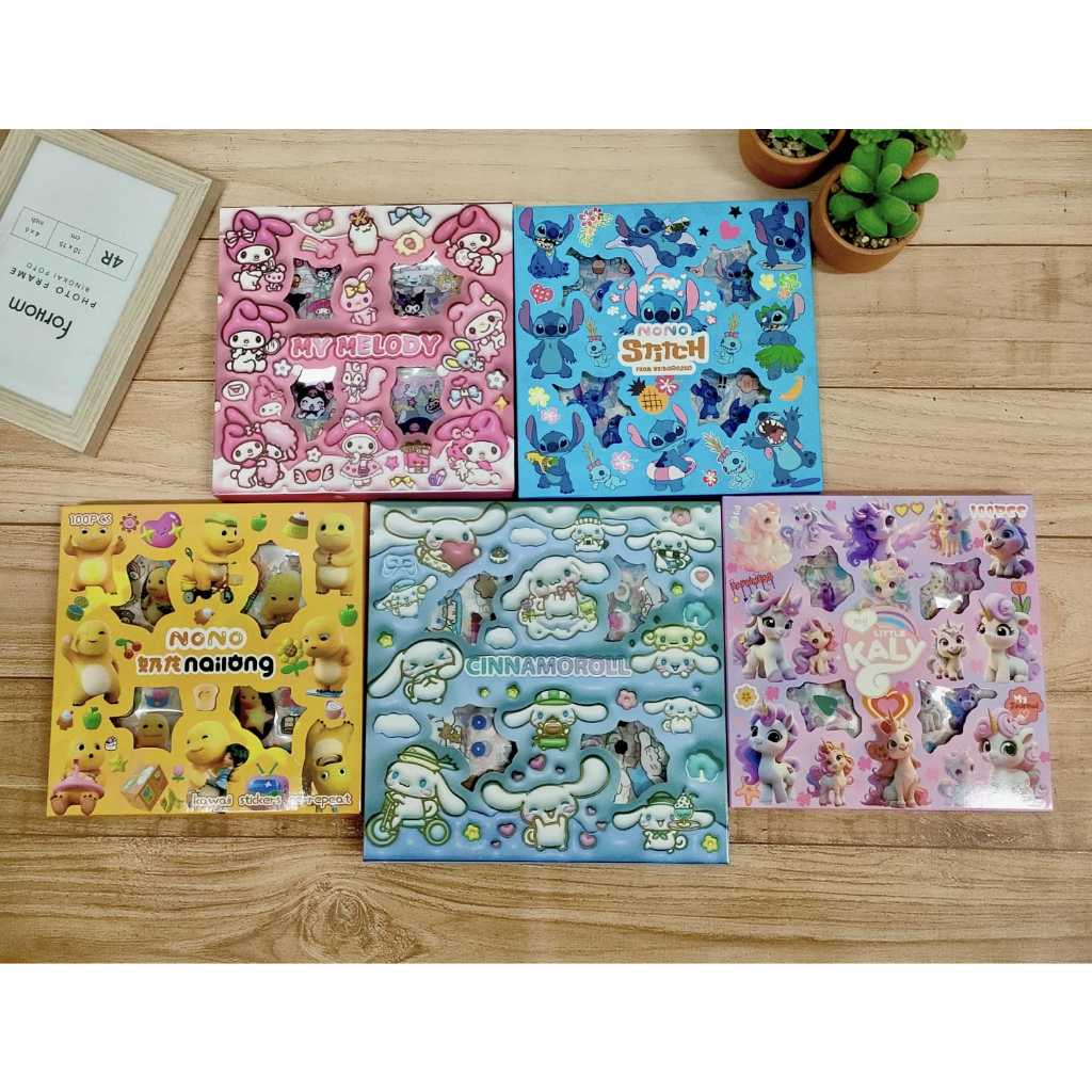 

Sticker Lucu dalam 1 Box – Koleksi Aneka Desain - Sticker Motif Karakter