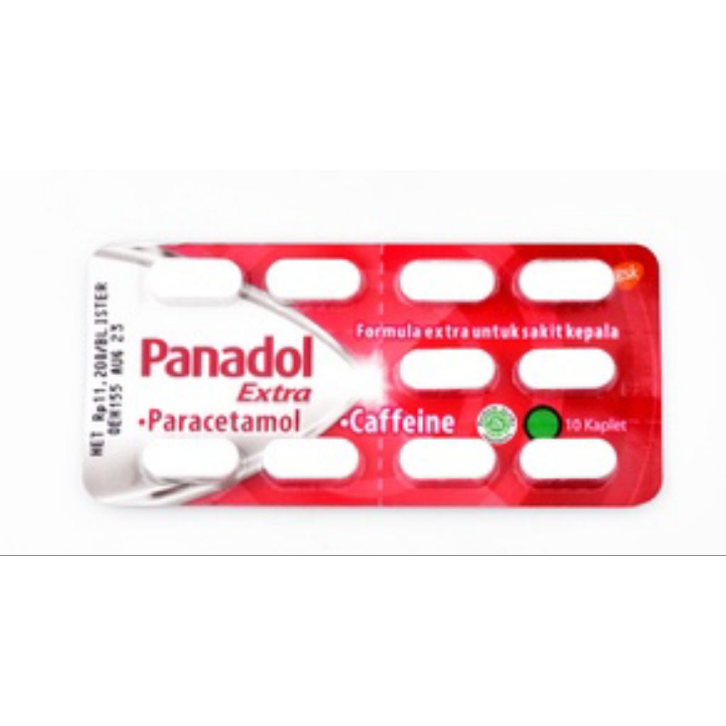 Panadol Extra Paracetamol isi 10