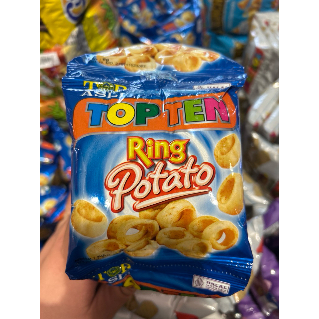 

TOPTEN RING potato 8gram renteng