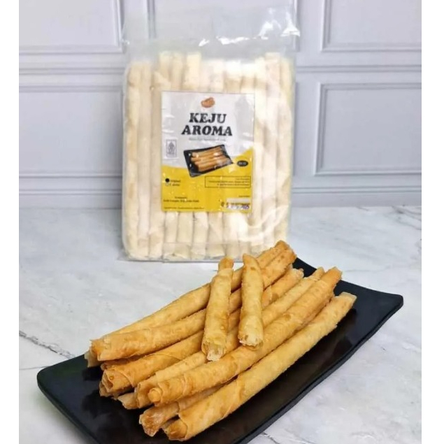 

Frozen Keju Aroma Cemilan Makanan Sehat isi 12