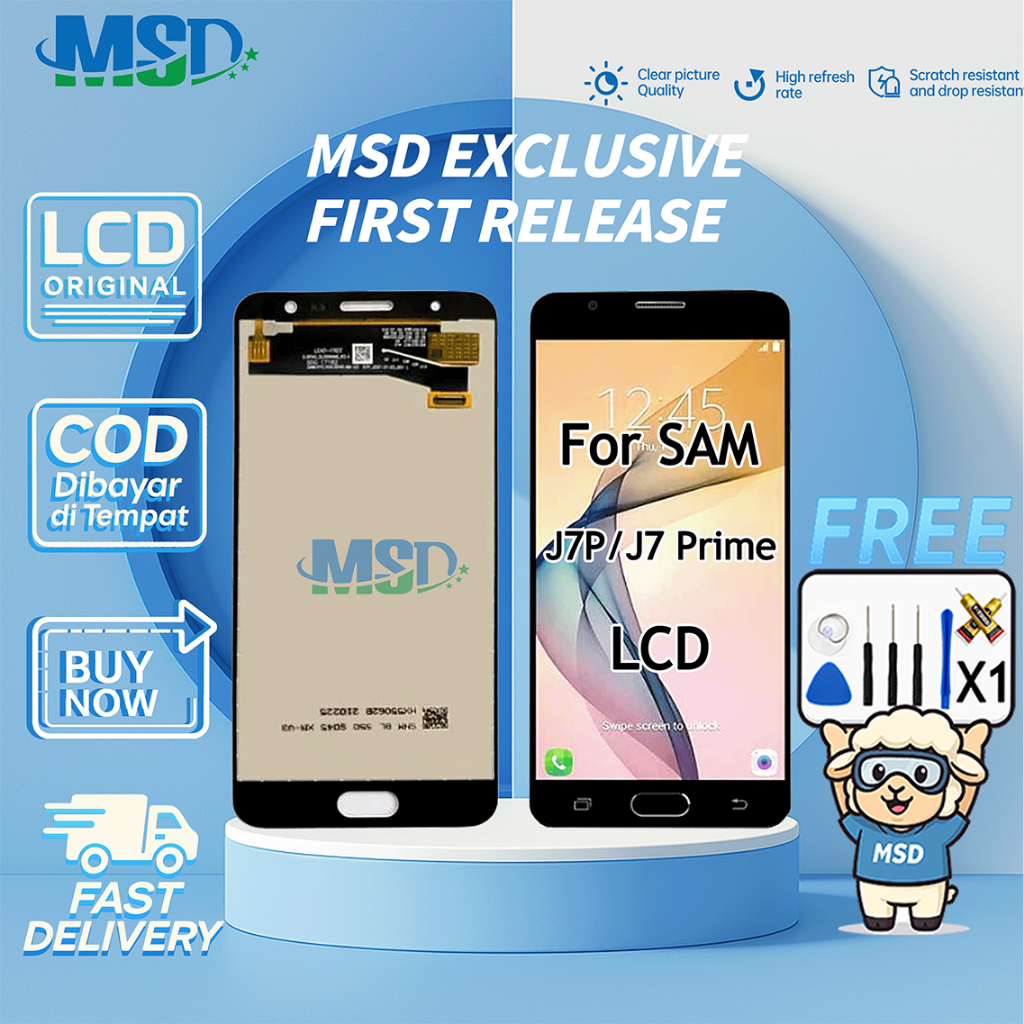 LCD FOR SAMSUNG J7P /J7 Prime UNIVERSAL FULLSET Touchscreen LCD HP OG ASUGAR/MSD