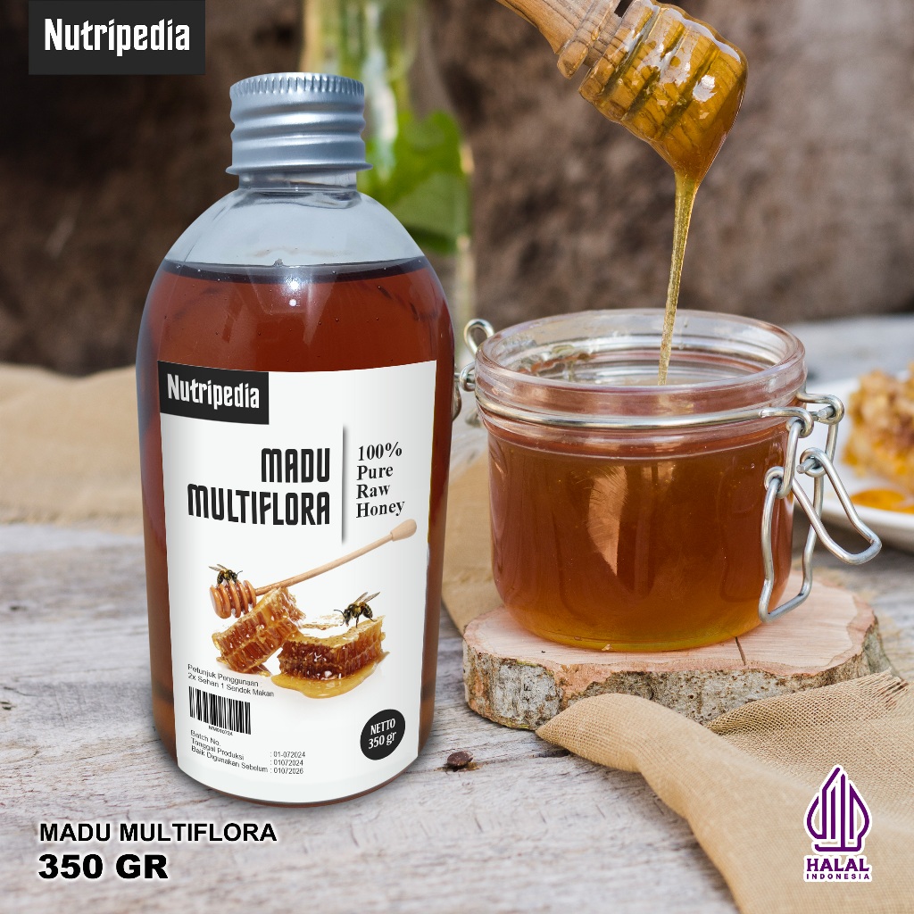 

Nutripedia - Madu Multiflora 350gr