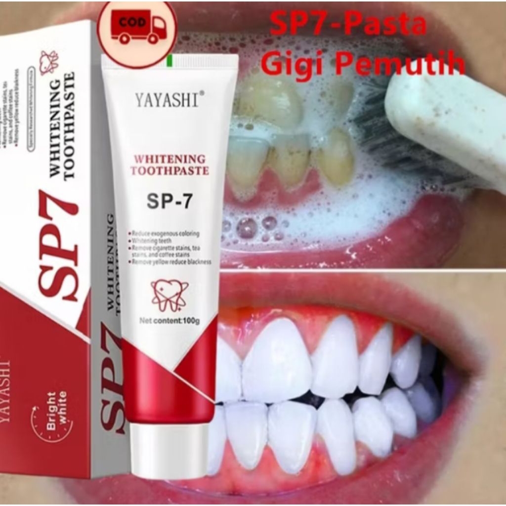 [BPOM]  Original Odol gigi SP7 pemutih Gigi dan Penghilang Karang gigi