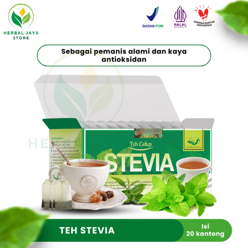

Teh Celup Daun Stevia Tazakka 20 Kantong Tea Bag Minuman Kesehatan Herbal
