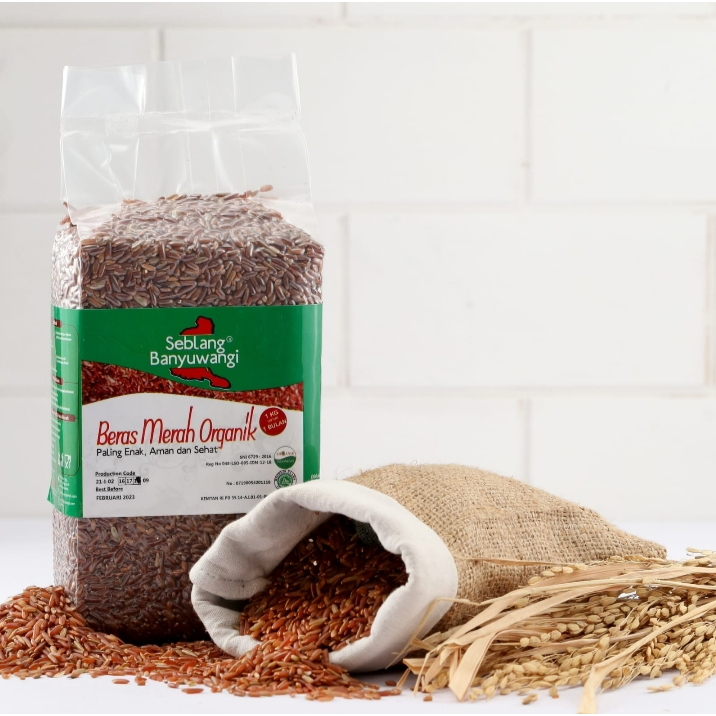 

Beras Merah Organik Seblang Banyuwangi