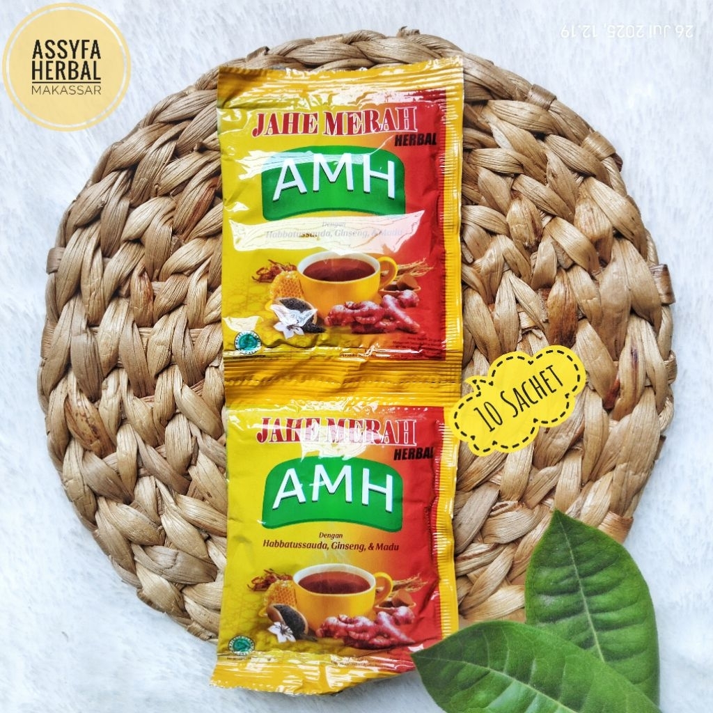 

Minuman Serbuk Jahe Merah Amanah Super AMH Kemasan Kuning 10 Sachet