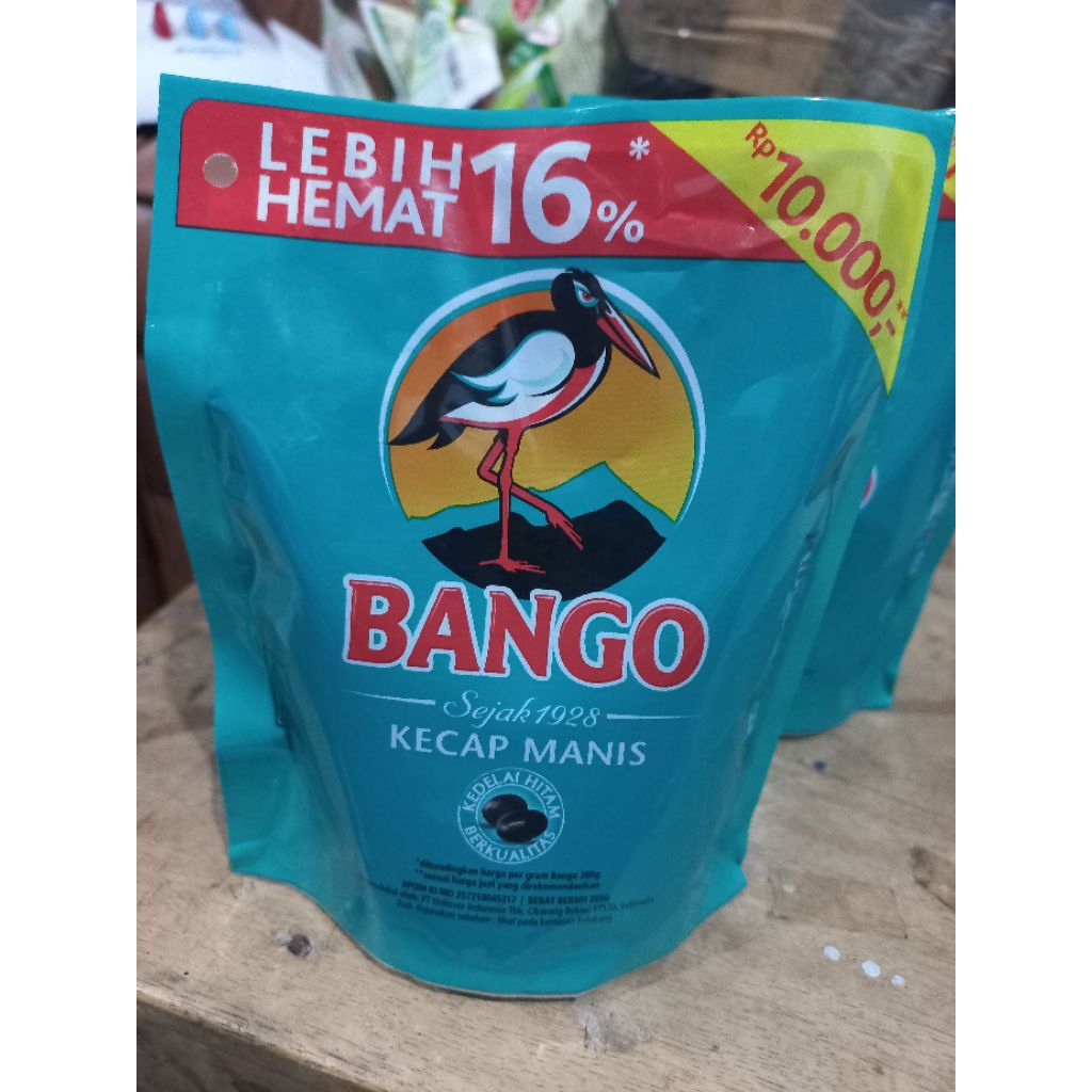 

3 pcs kecap bango 10.000 an