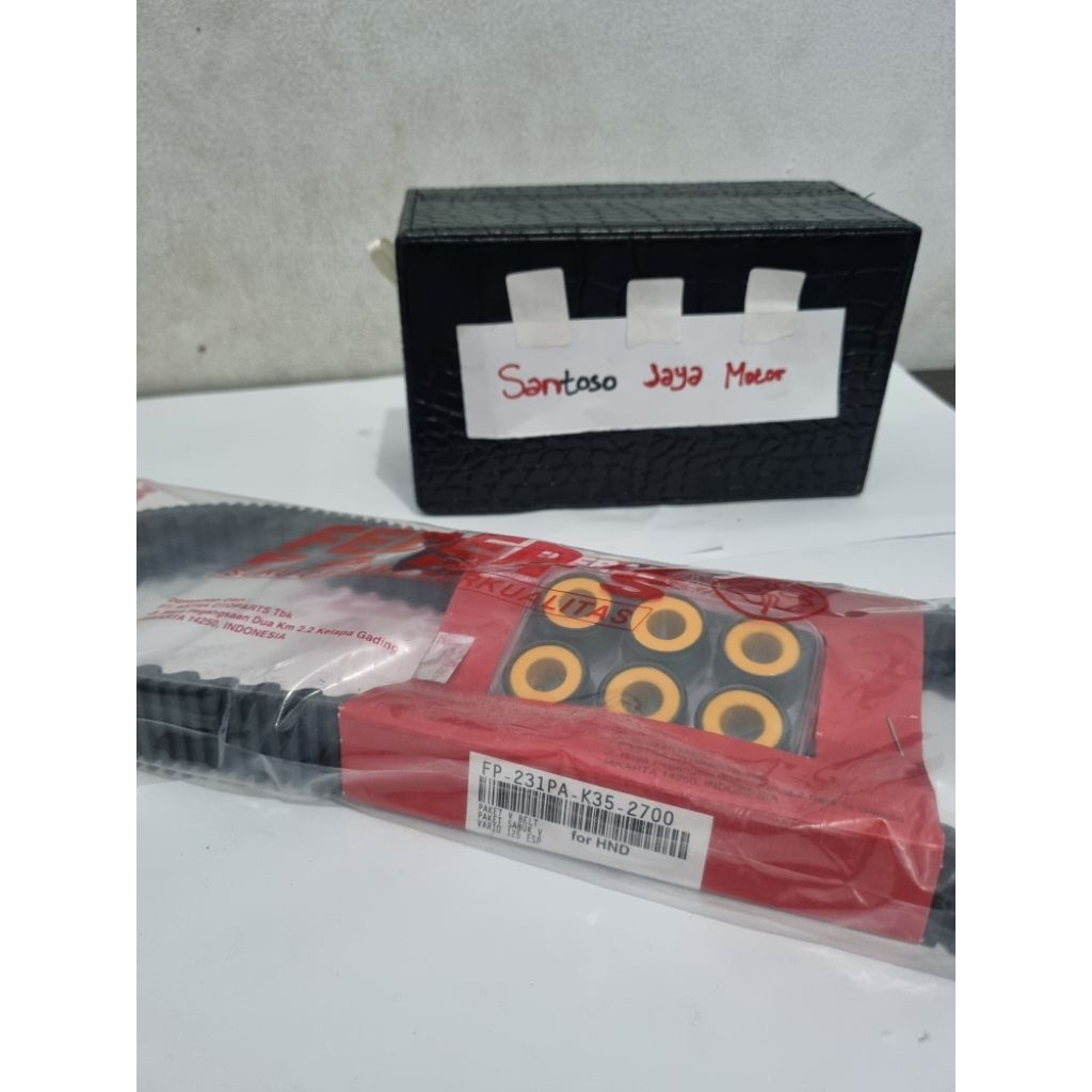 Van Belt V-Belt V Belt Set + Roller K35 Vario 125 LED Asli Original Federal