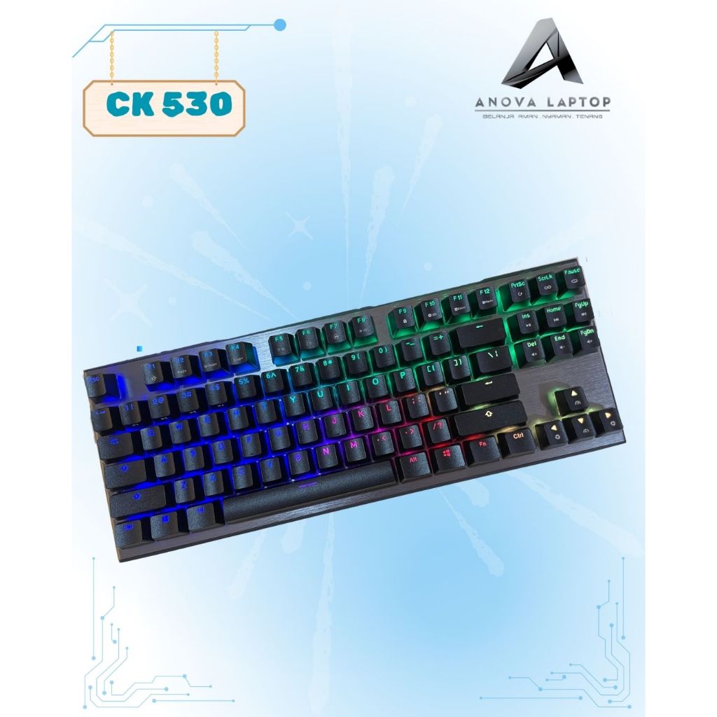 KEYBOARD COOLER MASTER CK530 RGB GAMING