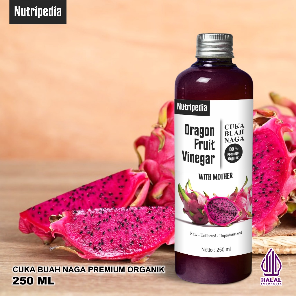 

Nutripedia - Cuka Buah Naga 250ml Dragon Vinegar With The Mother