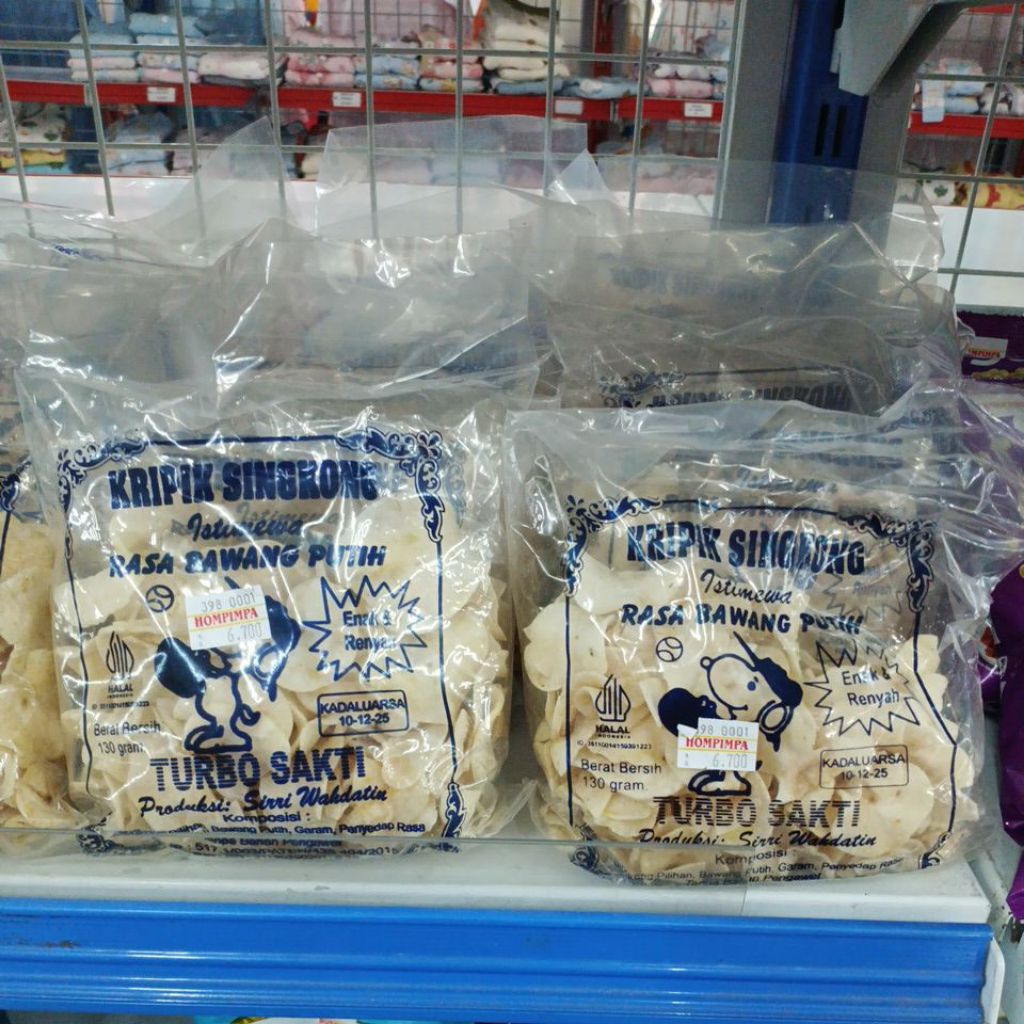 

Keripik singkong turbo sakti 130gr