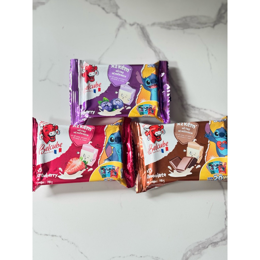 

keju belcube import Vietnam berbagai rasa