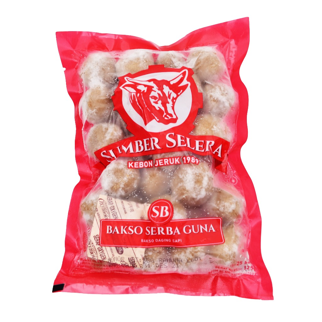 

Bakso Sapi Sumber Selera SB isi 25 butir 325 gram