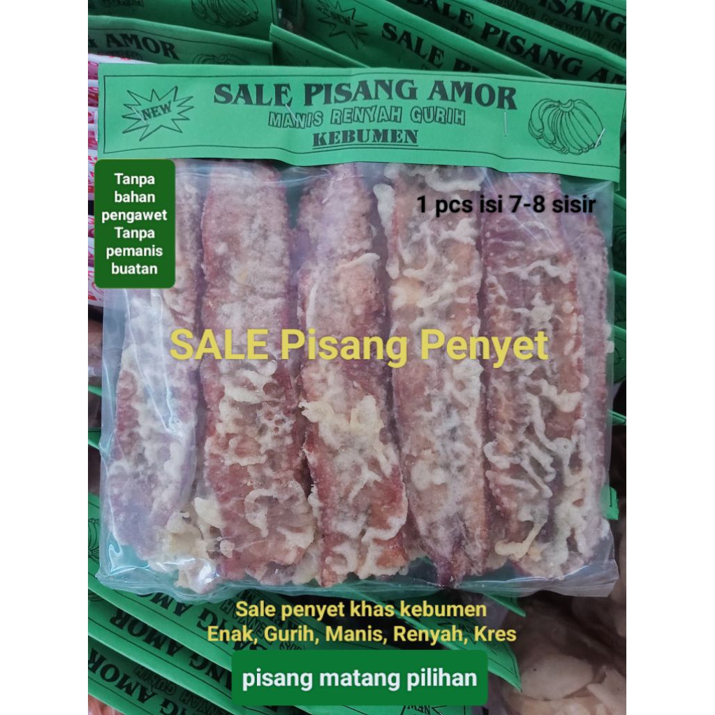 

Sale Pisang Penyet | 1 pac isi 8-9 sisir | Manis, Kriuk, Enak, Lezat, Nikmat