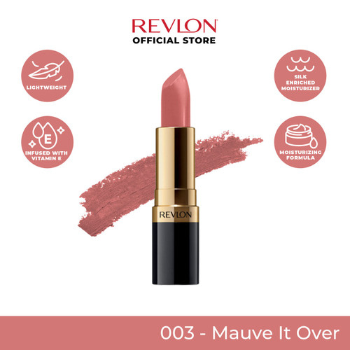 Revlon 003 Mauve It Over Super Lustrous Bold & Matte Lipstick | Revlon Matte Lipstik