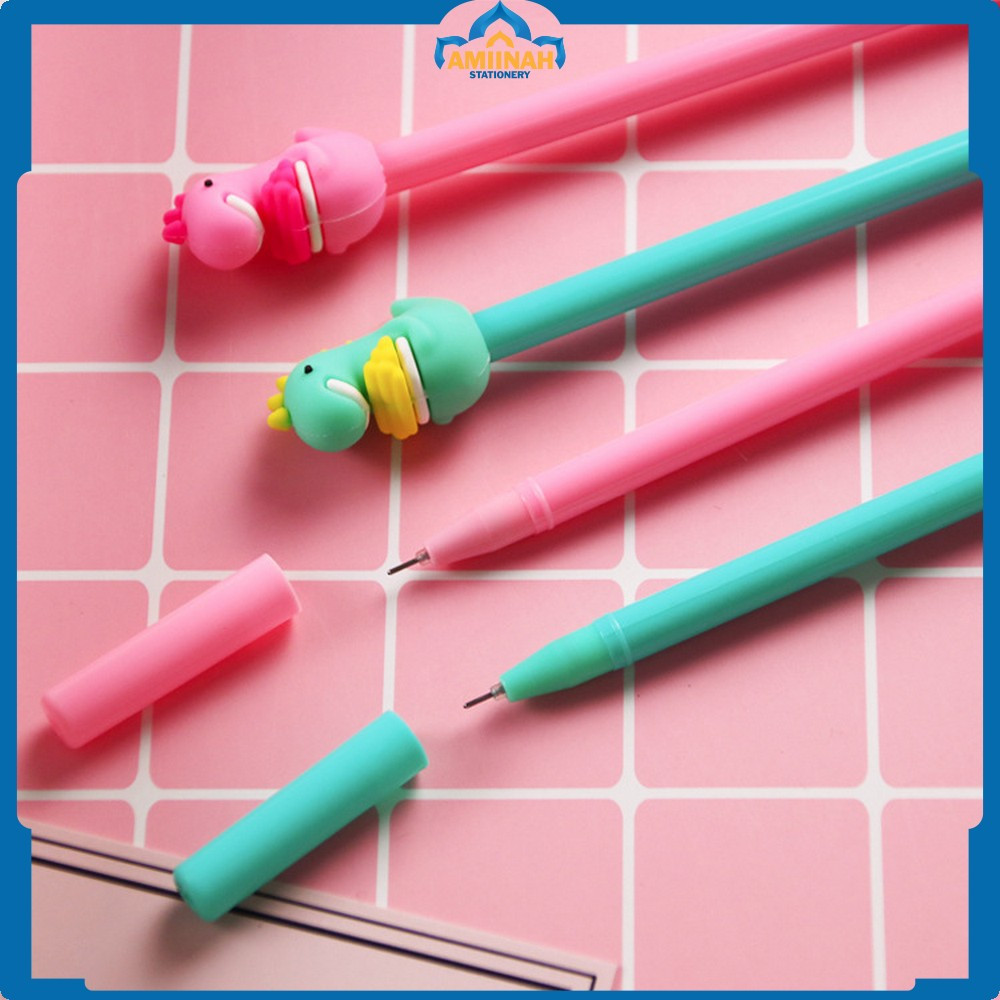

Pulpen Gel Dinosaurus Pena Pen Dino Bolpen Bolpoin Unik Ballpoint Lucu / Pulpen Karakter Dinosaur Amiinah Stationery A33