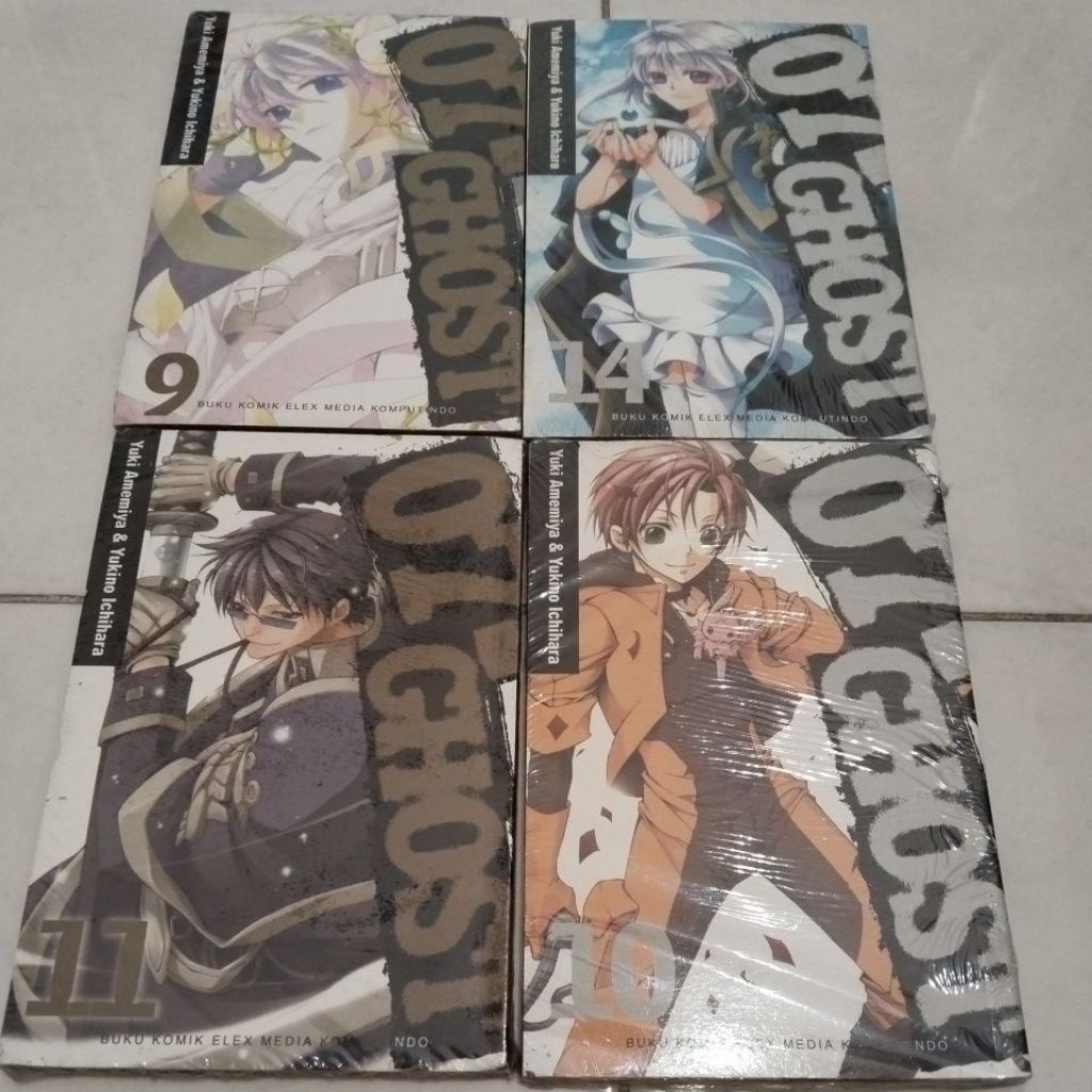 buku komik 07 ghost satuan